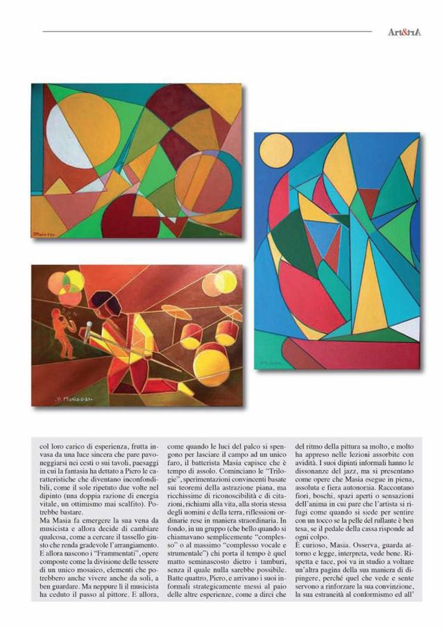 Recensione critica di Giorgio BARASSI sulla rivista Art&rtA edita da Accainarte di Roma_pagina 2